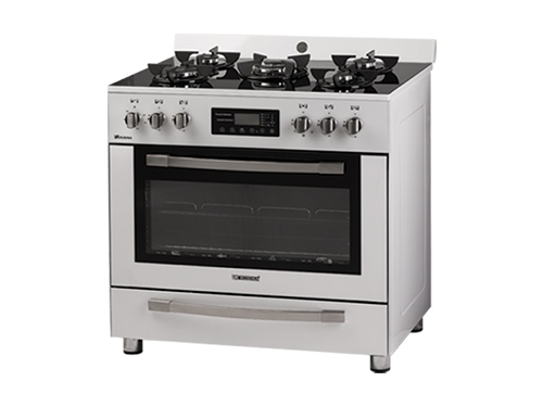 Five Flames Gas Stove With Ovenm Model: 2012